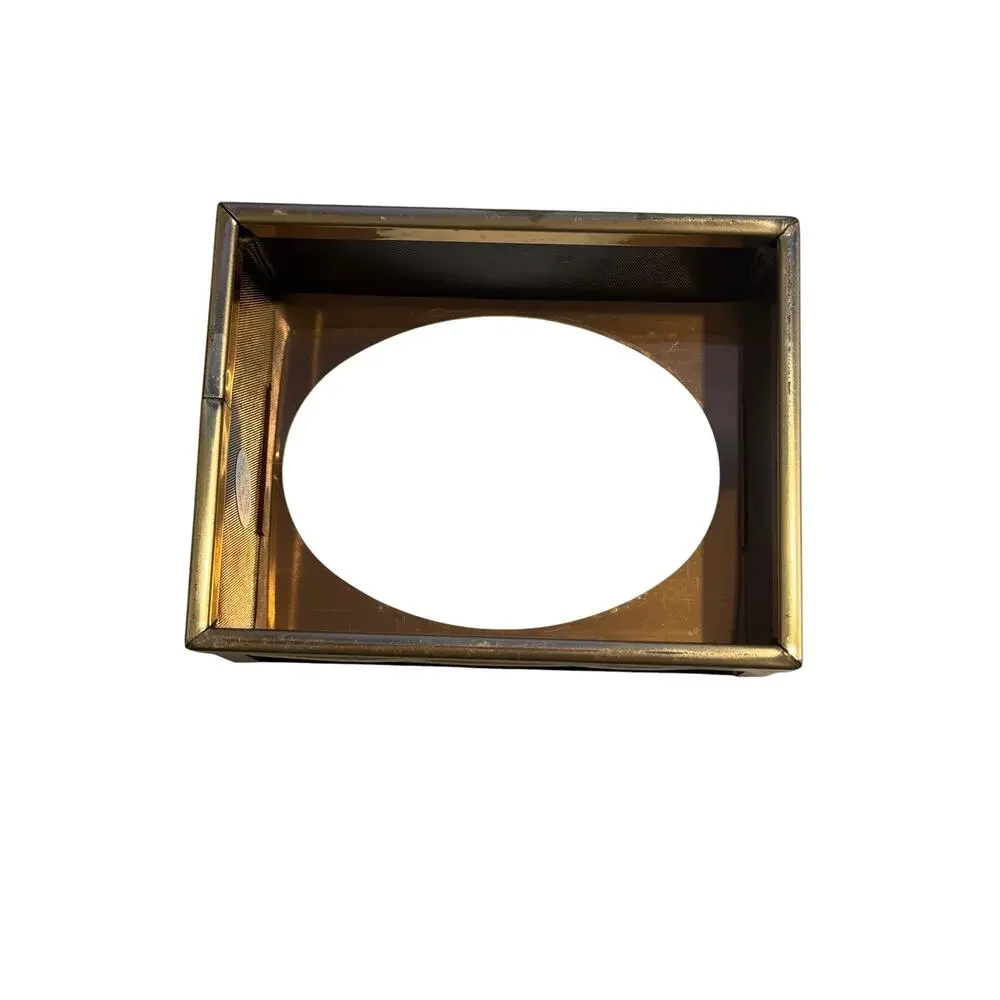 Vintage Hollywood Regency MCM Stylebuilt Gold Woven Soap Dish